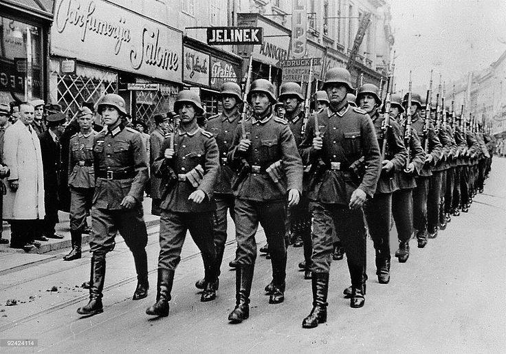 Ilica 1941. godine. Ulazak njemačke vojske u Zagreb A